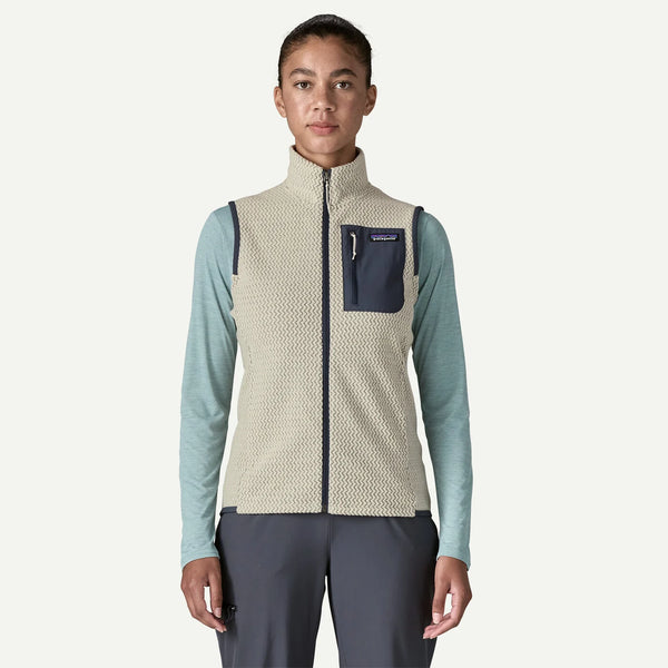Women's Patagonia | R1® Air Fleece Vest | Wool White