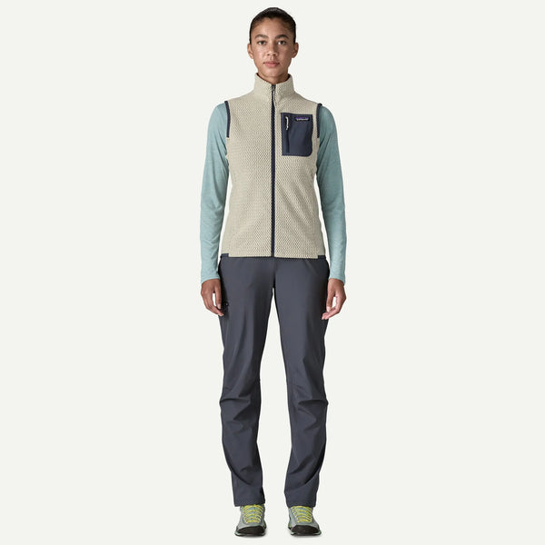 Women's Patagonia | R1® Air Fleece Vest | Wool White
