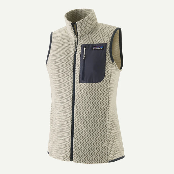 Women's Patagonia | R1® Air Fleece Vest | Wool White