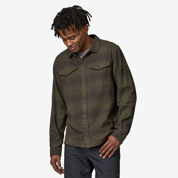 Men's Patagonia | Men's Fjord Flannel Shirt | Basin Green
