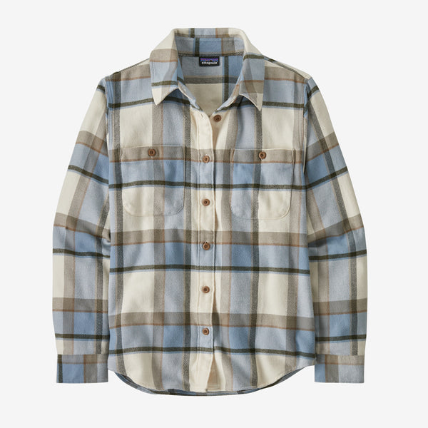 Women's Patagonia | Cotton Fjord Flannel Shirt | Natural