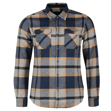 Men's Barbour | Rhobell Tailored Shirt | Grey Marl