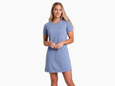 Women's KÜHL | Willa T-shirt Dress | Blue Cove