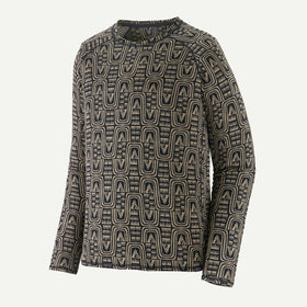 Men's Patagonia | Capilene® Midweight Crewneck | Sunken Blue