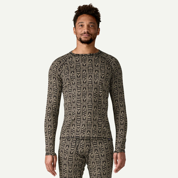 Men's Patagonia | Capilene® Midweight Crewneck | Sunken Blue