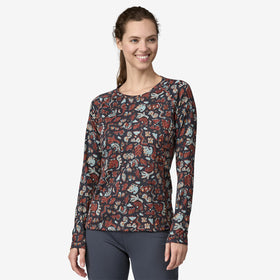 Women's Patagonia | Capilene Midweight Crew Shirt | Mauve
