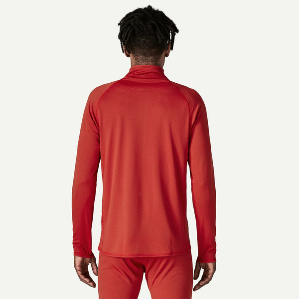 Men's Patagonia | Capilene® Midweight Zip-Neck Pullover | Amanita Red