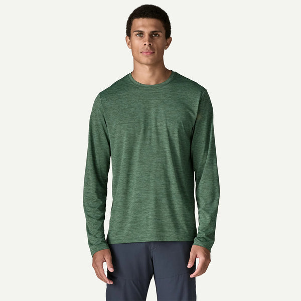 Men's Patagonia | Long Sleeve Capilene Cool Daily Shirt | Canopy Green