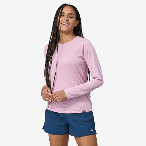 Women's Patagonia | Long Sleeve Capilene Cool Daily Shirt | Mauve