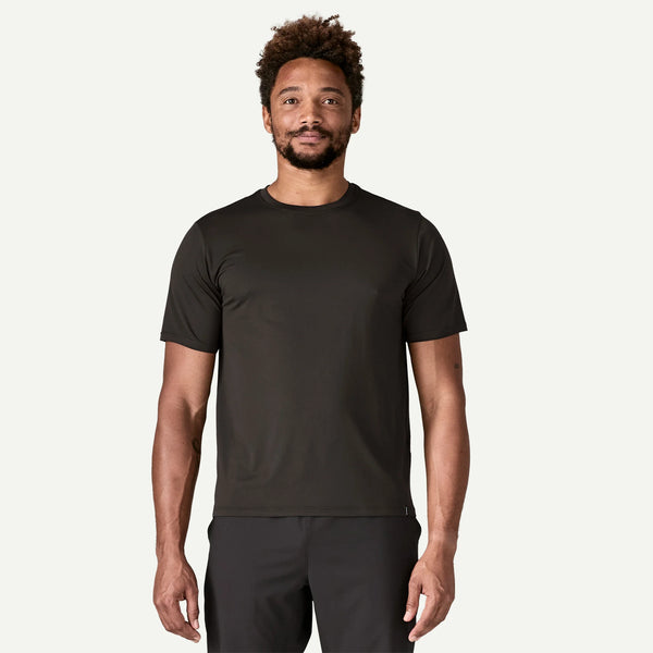 Men's Patagonia | Short Sleeve Capilene Cool Daily Shirt | Black