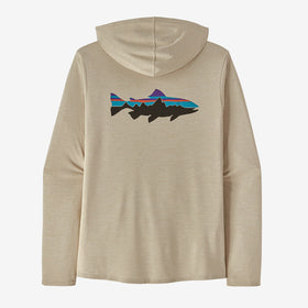 Men's Patagonia | Capilene Cool Daily Graphic Hoody | Pumice