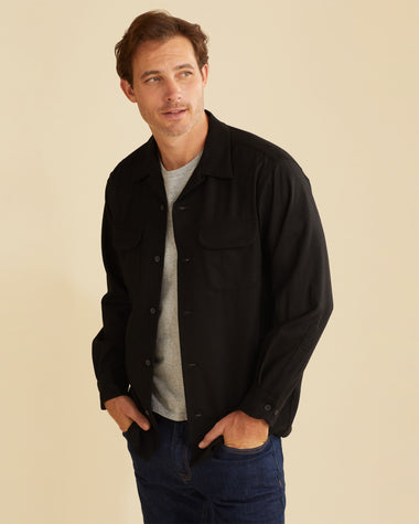 Men's Pendleton | Board Shirt | Black - F.L. CROOKS.COM 