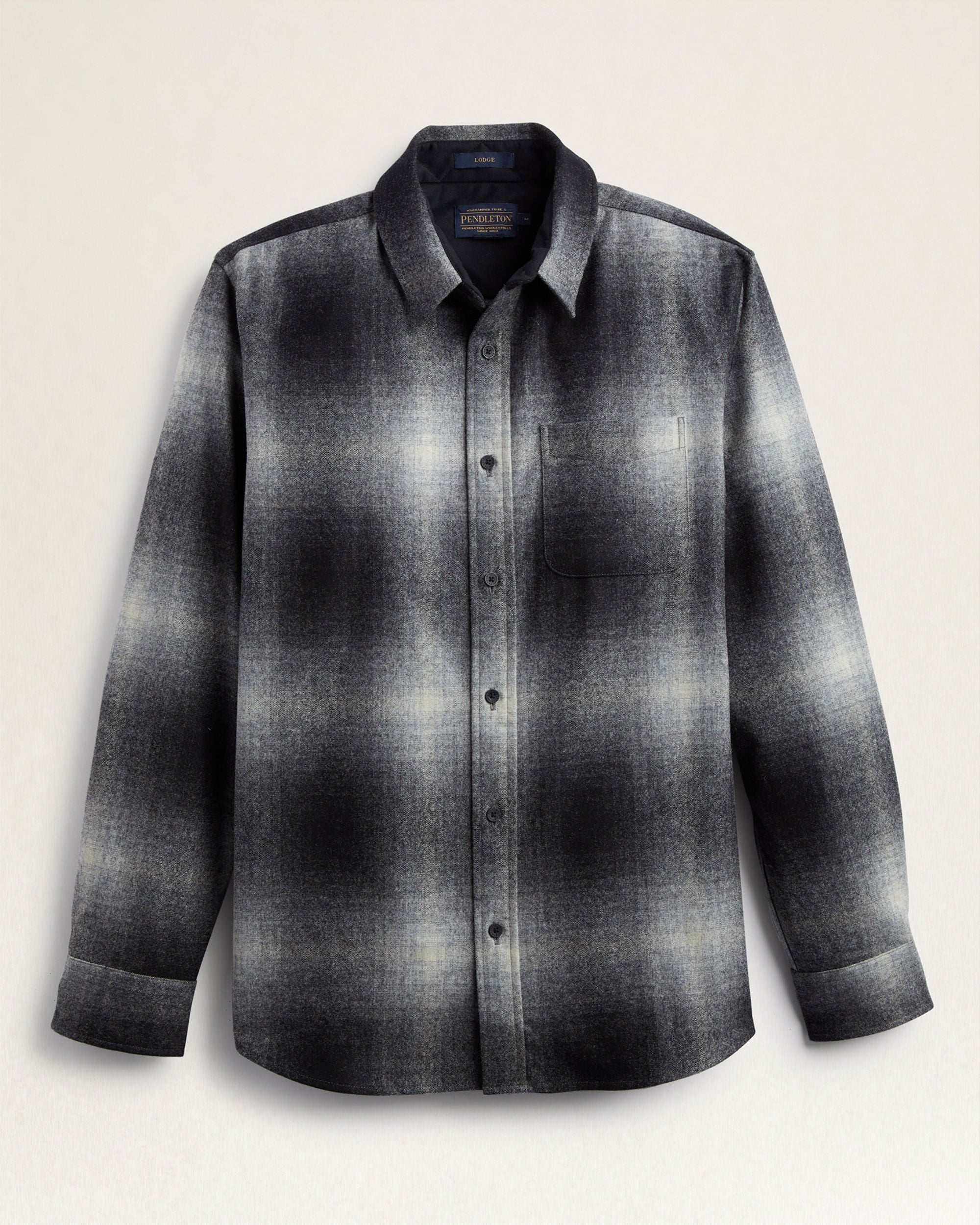 black and white plaid dress shirt mens INSPIRE CHIC Men's Shirts Plaid Long Sleeve Button-Down 100% Cotton Dress Shirt M Black White