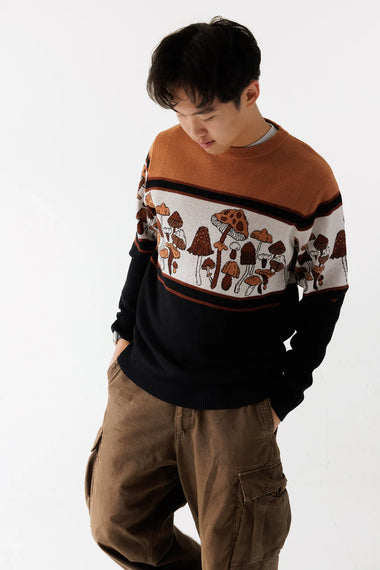 Men's Kavu | Highline Sweater | Shroom Loom