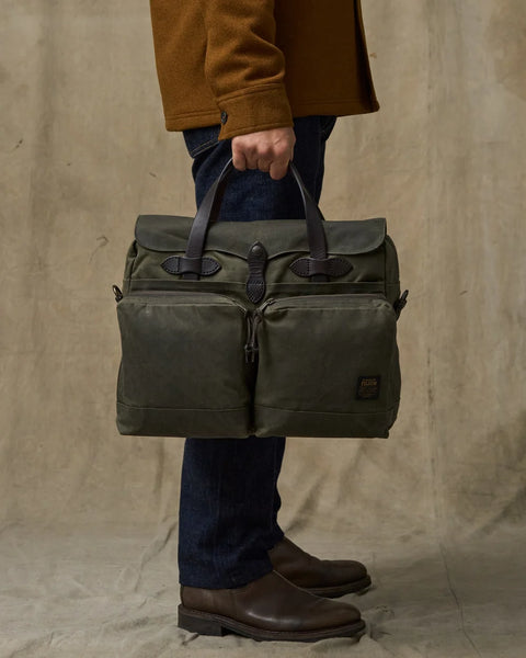 Men's Filson | 24 Hour Tin Briefcase | Otter Green