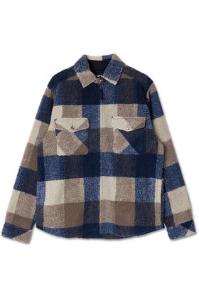 Men's Kavu | McCord Creek Sherpa Fleece Shirt Jacket | Rocky Bay