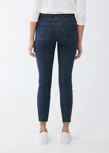 Women's French Dressing | Christina Slim Ankle | Dark Blue Wash