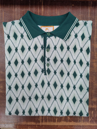 Men's Cigar | Knitted Polo | Forest
