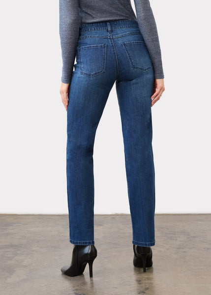 Women's French Dressing | Christina Straight Leg Jean | Dark Wash