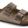 Men's Birkenstock | Arizona NU Oiled Soft Foot Bed | Tobacco Brown