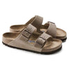 Men's Birkenstock | Arizona NU Oiled Soft Foot Bed | Tobacco Brown
