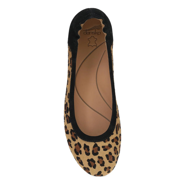 Women's Dansko | Madisen Haircalf Flat | Leopard