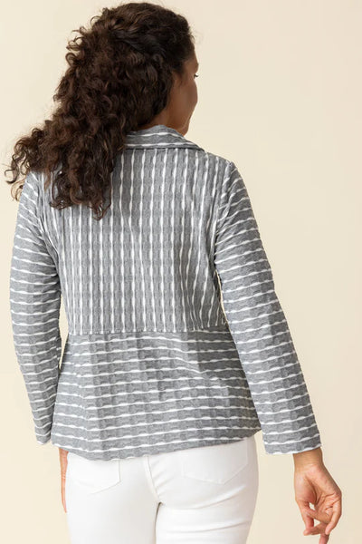 Women's Habitat | Newport Knit Downtown Jacket | Gull Grey