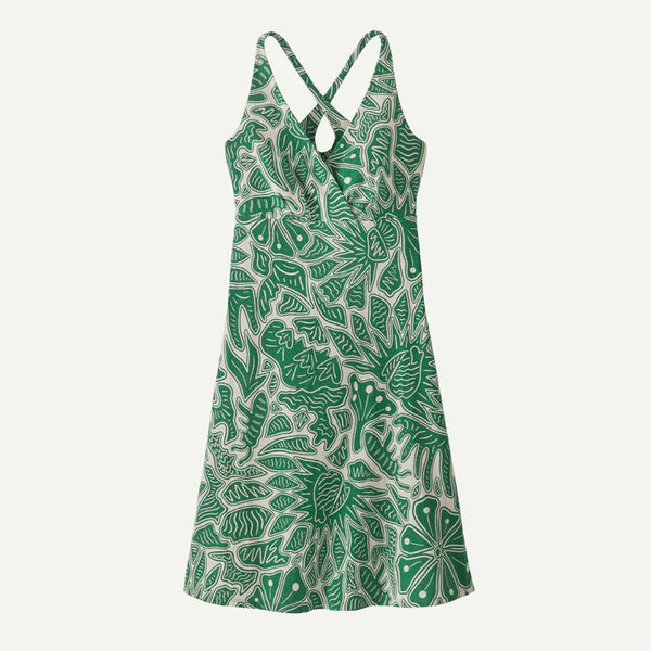 Women's Patagonia | Amber Dawn Dress | Heartleaf Green