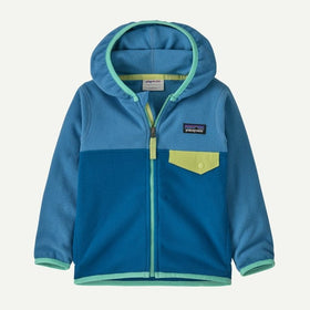 Infant's Patagonia | Micro D® Snap-T® Fleece Jacket | Aquatic Blue