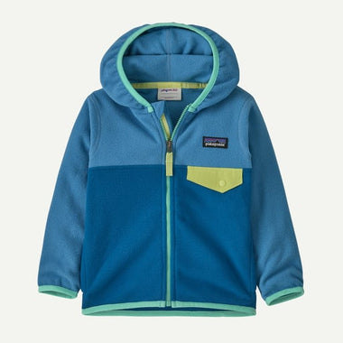 Infant's Patagonia | Micro D® Snap-T® Fleece Jacket | Aquatic Blue
