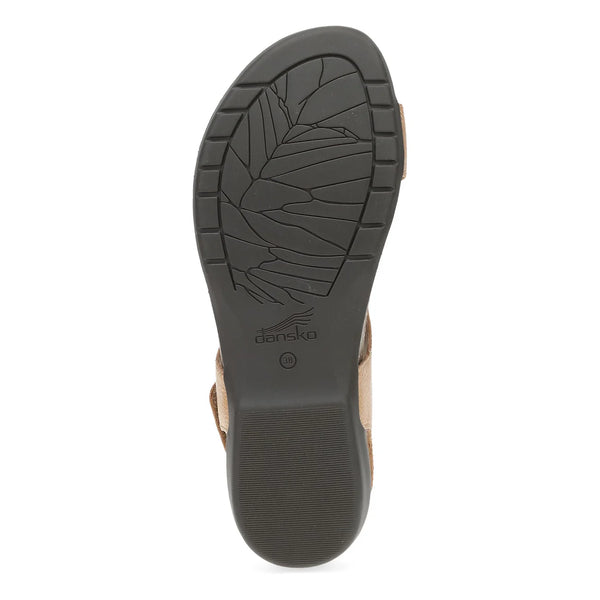 Women's Dansko | Reece Toe Loop Sandal | Honey Distressed