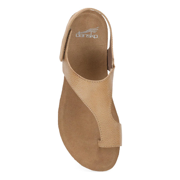 Women's Dansko | Reece Toe Loop Sandal | Honey Distressed