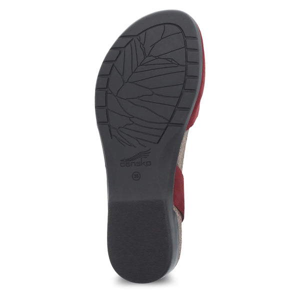 Women's Dansko | Rowan Milled Nubuck Shoe | Cinnabar