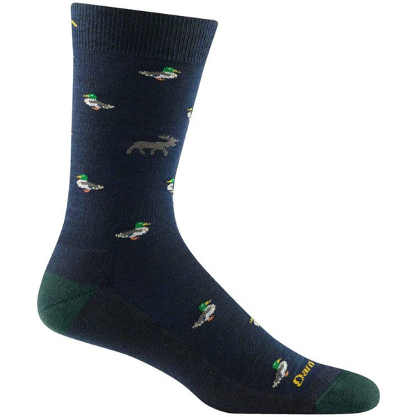 Men's Darn Tough | Duck Duck Moose Crew Sock | Eclipse