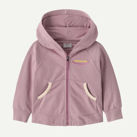 Infant's Patagonia | Full-Zip Hoody Sweatshirt | Quiet Violet