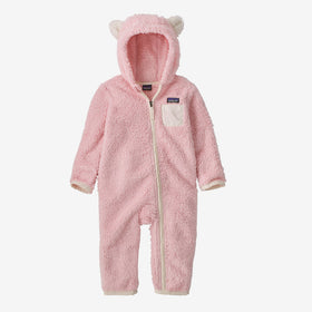 Infant's Patagonia | Baby Furry Friends Bunting | Peaceful Pink