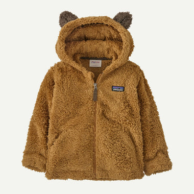 Infant's Patagonia | Baby Furry Friends Hoody | Talon Gold