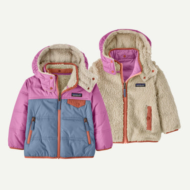 Kid's Patagonia | Reversible Tribbles Hoody | Barnacle Blue