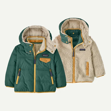 Kid's Patagonia | Reversible Tribbles Hoody | Cascade Green