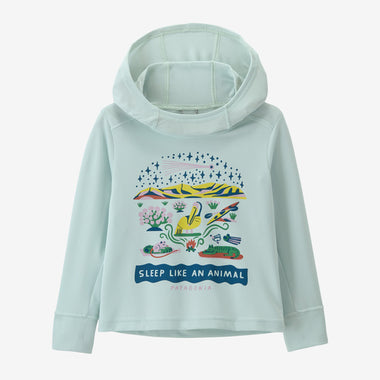 Toddler's Patagonia | Baby Capilene Silkweight Hoody | Green