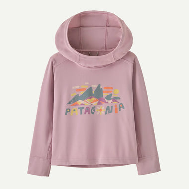 Infant's Patagonia | Capilene® Silkweight Hoody | Quiet Violet
