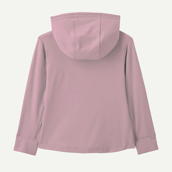 Infant's Patagonia | Capilene® Silkweight Hoody | Quiet Violet