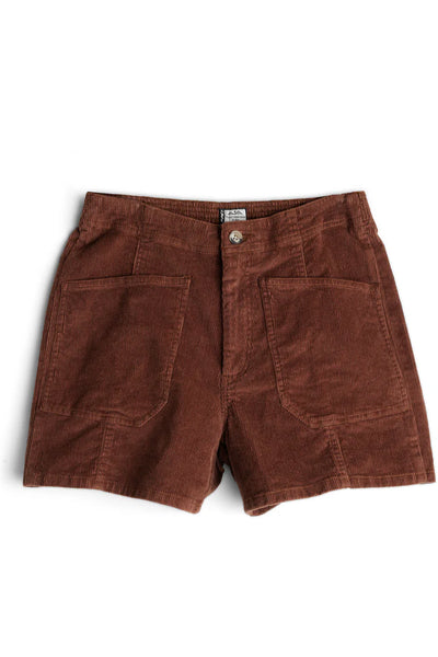 Women's Kavu | Shore Thing Corduroy Shorts | Sepia