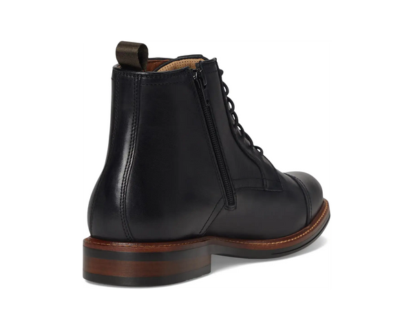 Men's Johnston & Murphy | XC Flex™ Durham Cap Toe Zip Boot | Black