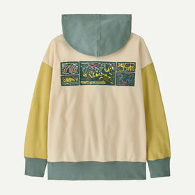 Boy's Patagonia | Full-Zip Hoody Sweatshirt | Natural