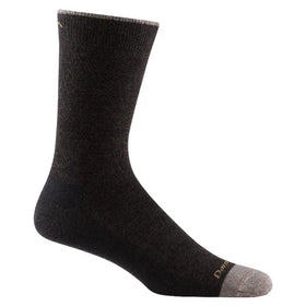 Men's Darn Tough | Solid Lightweight Crew Hiking Socks | Chestnut
