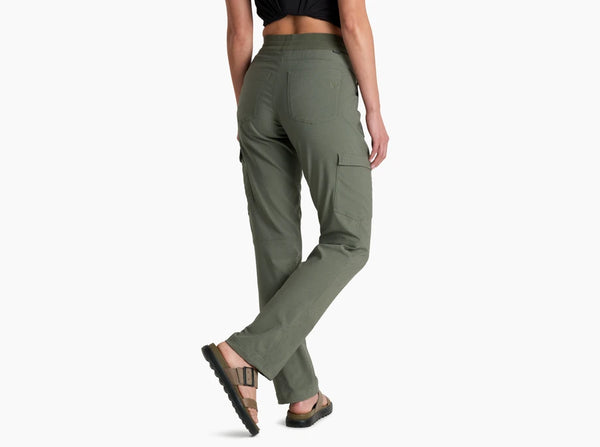 Women's KÜHL | Trekr Straight Pant with Bungee Hem | Olive