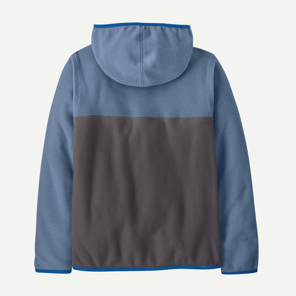 Kid's Patagonia | Micro D® Snap-T® Fleece Jacket | Forge Grey w/Utility Blue