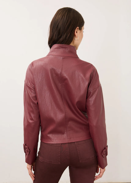 Women's French Dressing | Cropped Trench | Fig