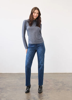 Women's French Dressing | Christina Straight Leg Jean | Dark Wash